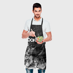 Фартук кулинарный Control black graphite, цвет: 3D-принт — фото 2
