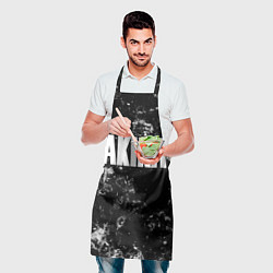Фартук кулинарный Akira black ice, цвет: 3D-принт — фото 2