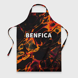 Фартук кулинарный Benfica red lava, цвет: 3D-принт
