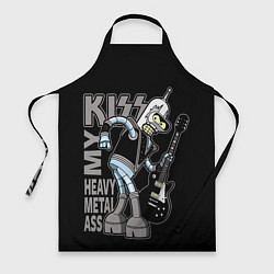 Фартук кулинарный Bender - kiss, цвет: 3D-принт