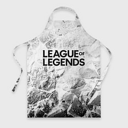 Фартук кулинарный League of Legends white graphite, цвет: 3D-принт