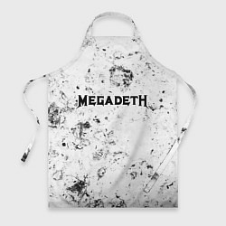 Фартук кулинарный Megadeth dirty ice, цвет: 3D-принт