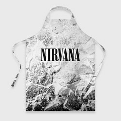 Фартук кулинарный Nirvana white graphite, цвет: 3D-принт