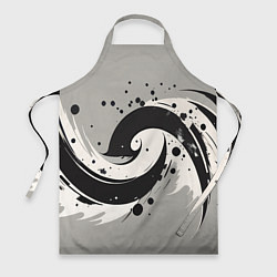 Фартук Инь-янь абстракция - нейроарт