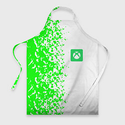 Фартук Xbox кислотные зеленые краски