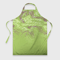 Фартук кулинарный Крокодила кожа абстракция, цвет: 3D-принт