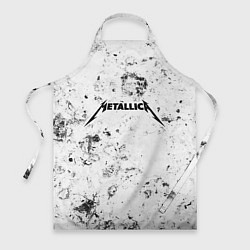 Фартук кулинарный Metallica dirty ice, цвет: 3D-принт
