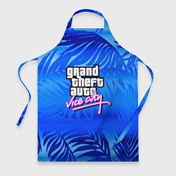 Фартук кулинарный GTA vice city тропики, цвет: 3D-принт