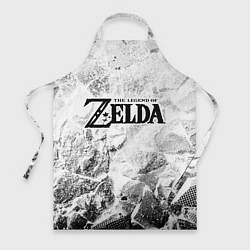 Фартук кулинарный Zelda white graphite, цвет: 3D-принт