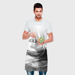 Фартук кулинарный Napoli - white gradient посередине, цвет: 3D-принт — фото 2