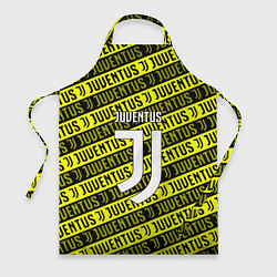 Фартук кулинарный Juventus pattern fc, цвет: 3D-принт