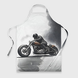 Фартук Крутой байкер скетч