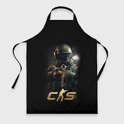 Фартук кулинарный CS counter terrorist, цвет: 3D-принт