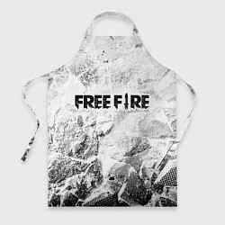 Фартук Free Fire white graphite