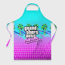 Фартук кулинарный Vice city tropic collection, цвет: 3D-принт