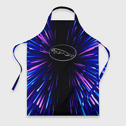 Фартук кулинарный Jaguar neon energy, цвет: 3D-принт