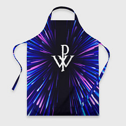 Фартук кулинарный Powerwolf neon energy, цвет: 3D-принт