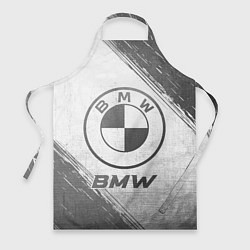 Фартук кулинарный BMW - white gradient, цвет: 3D-принт