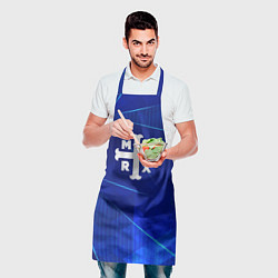 Фартук кулинарный My Chemical Romance blue poly, цвет: 3D-принт — фото 2