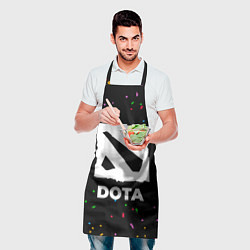 Фартук кулинарный Dota конфети, цвет: 3D-принт — фото 2