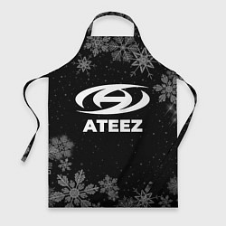 Фартук кулинарный Снежный Ateez, цвет: 3D-принт