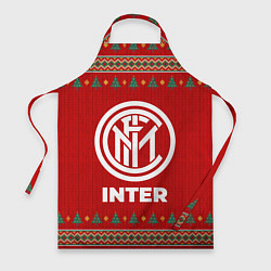 Фартук кулинарный Inter new year, цвет: 3D-принт