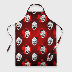 Фартук кулинарный Funny clown Art in blood, цвет: 3D-принт