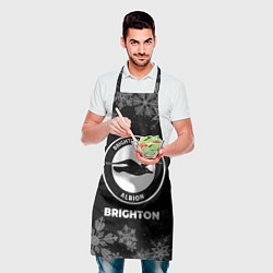 Фартук кулинарный Снежный Brighton, цвет: 3D-принт — фото 2