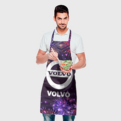 Фартук кулинарный Праздничный Volvo, цвет: 3D-принт — фото 2