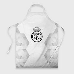 Фартук кулинарный Real Madrid white poly, цвет: 3D-принт