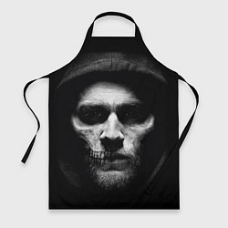 Фартук кулинарный Sons Of Anarchy - Jax skull, цвет: 3D-принт