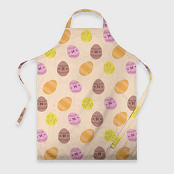 Фартук Пасха цветные яйца