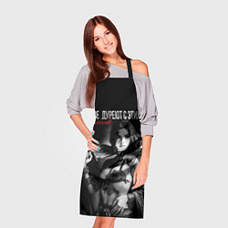 Фартук кулинарный Все дуреют с этих ятаганов, цвет: 3D-принт — фото 2