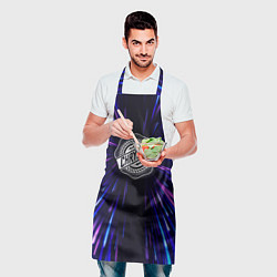 Фартук кулинарный Chrysler neon energy, цвет: 3D-принт — фото 2
