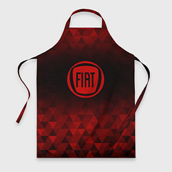 Фартук кулинарный Fiat red poly, цвет: 3D-принт