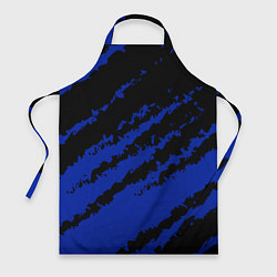 Фартук The color is black and blue