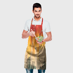 Фартук кулинарный Красочная текстура с блестяшками, цвет: 3D-принт — фото 2