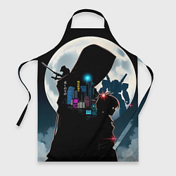 Фартук кулинарный Разные герои аниме, цвет: 3D-принт