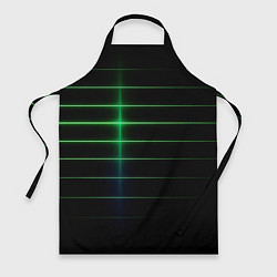 Фартук The line is green and black