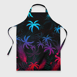 Фартук кулинарный Тропики градиент, цвет: 3D-принт