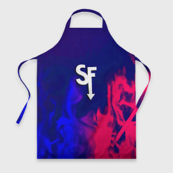 Фартук Sally face neon flame