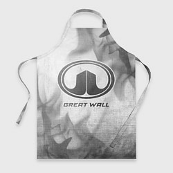 Фартук кулинарный Great Wall - white gradient, цвет: 3D-принт