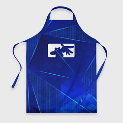 Фартук кулинарный Limp Bizkit blue poly, цвет: 3D-принт