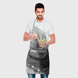 Фартук кулинарный Jaguar - grey gradient, цвет: 3D-принт — фото 2