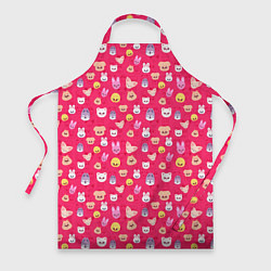 Фартук кулинарный Skzoo pattern pink, цвет: 3D-принт