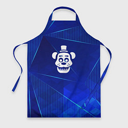 Фартук кулинарный FNAF blue poly, цвет: 3D-принт