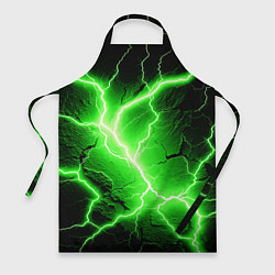 Фартук кулинарный Color green black, цвет: 3D-принт