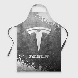 Фартук кулинарный Tesla - grey gradient, цвет: 3D-принт