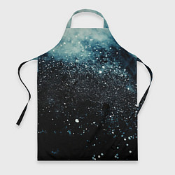 Фартук Черно-синий текстурный фон