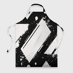 Фартук Color black white